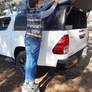 Explore Our Vehicles adventure ready toyota hilux 4x4s